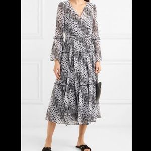 ON HOLD- Michael Kors Floral Peasant Dress